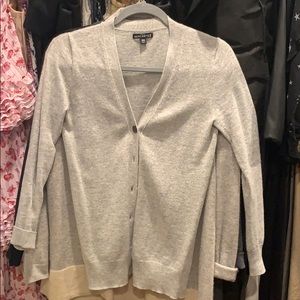 J. Crew gray cardigan